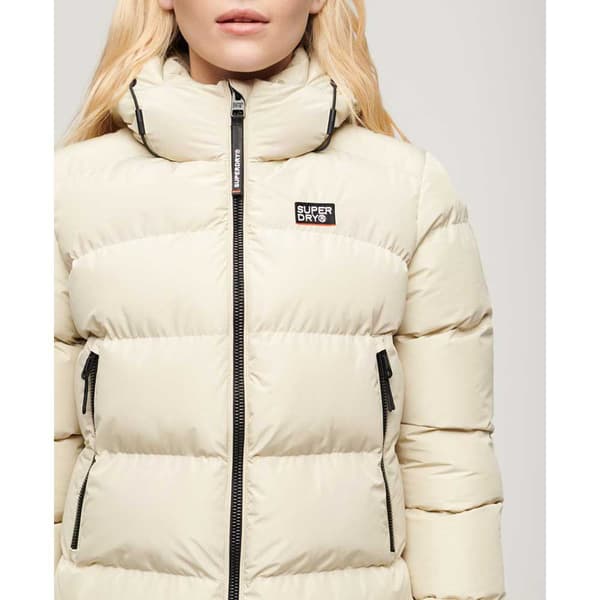 Superdry Sports Takki Beige L Nainen