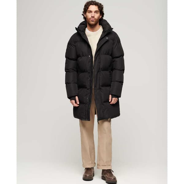 Superdry Sports Mid Jacka Svart S Man