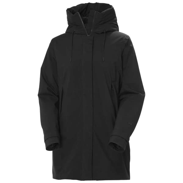 Helly Hansen Victoria Insulated Mid Regnjacka Svart XS Kvinna