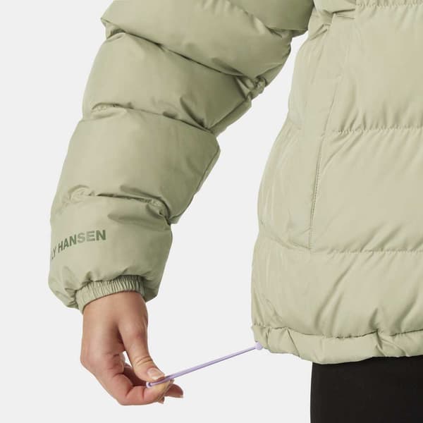 Helly Hansen Yu 23 Reversible Vatteret Jakke Grøn XL Kvinde