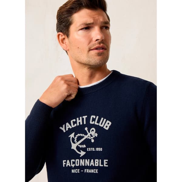 FaÇonnable Fm700383 Tröja Blå M Man
