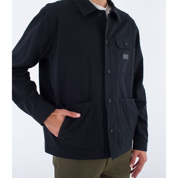 Hurley Bixby Lined Canvas övertröja Svart S Man