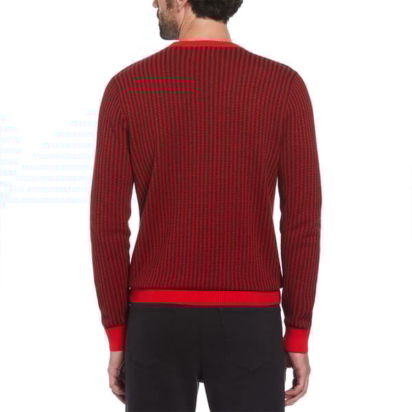 Original Penguin Ao Jacquard Tonal Trøje Rød L Mand