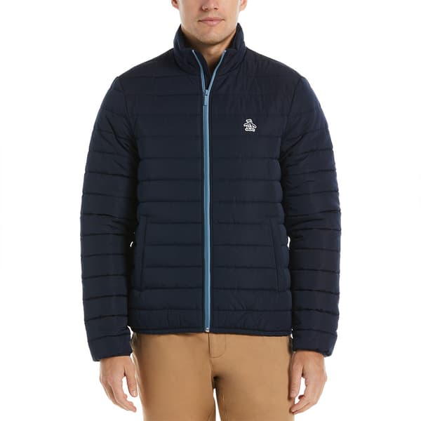 Original Penguin Lightweight Polyfill Puffjacka Blå S Man