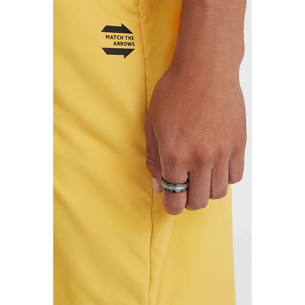 O´neill Trvlr Series Dwr Poncho Jakke Gul  Mand