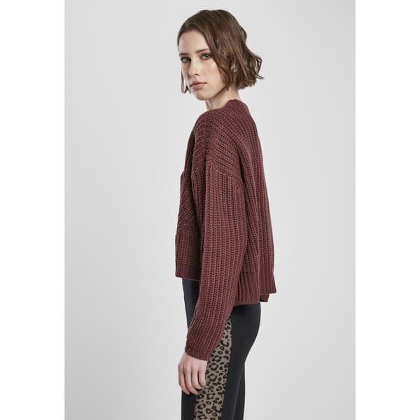 Urban Classics Wide Oversize (big ) Trøje Rød 2XL Kvinde