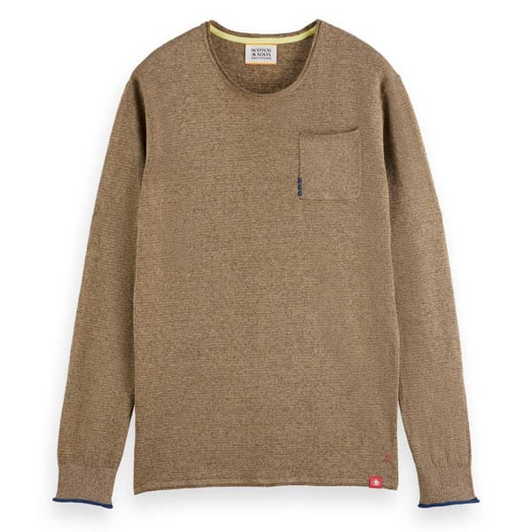Scotch & Soda 177113 Trøje Brun M Mand