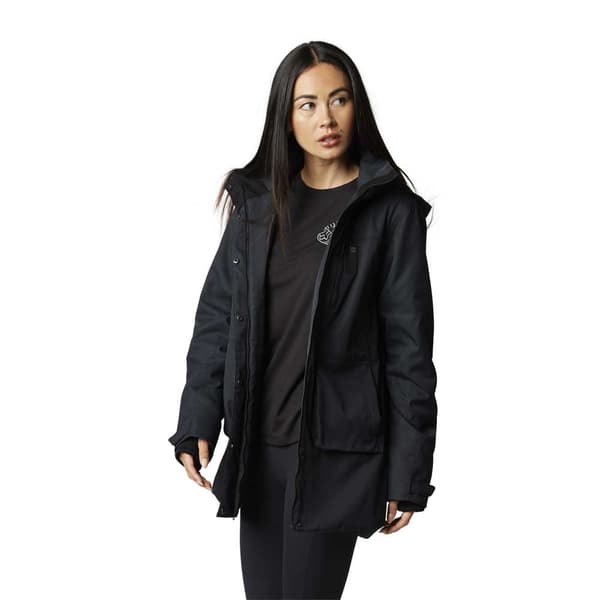 Fox Racing Lfs Polarizing Parka Sort XS Kvinde