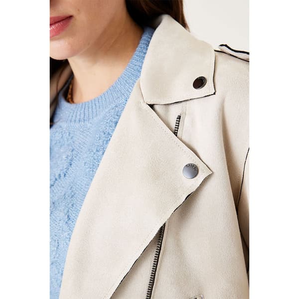 Garcia U40091 Læderjakke Beige XL Kvinde