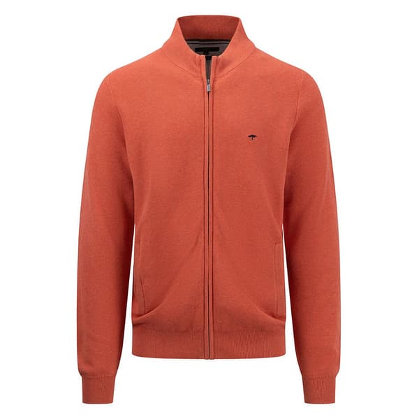 Fynch Hatton 1413223 Tröja Med Hel Dragkedja Orange 3XL Man
