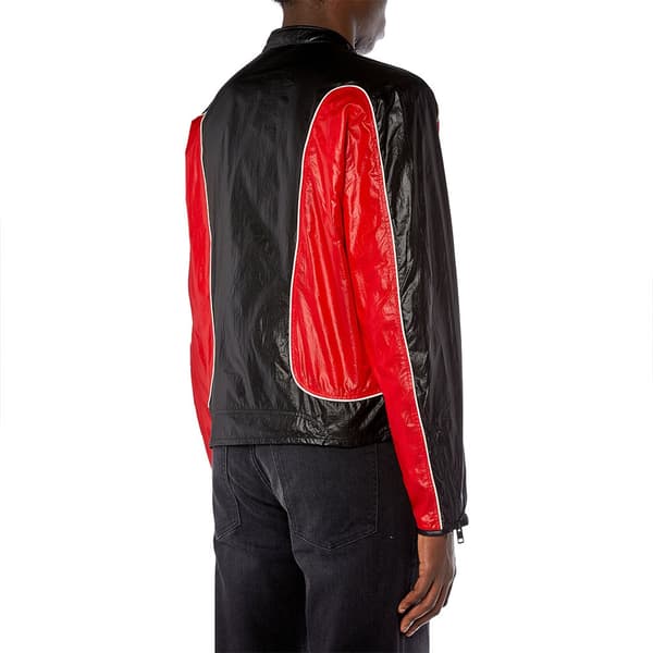 Diesel J Clays Bomberjacka Röd 50 Man