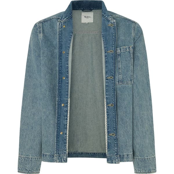 Pepe Jeans Elson Jeansjacka Blå L Man