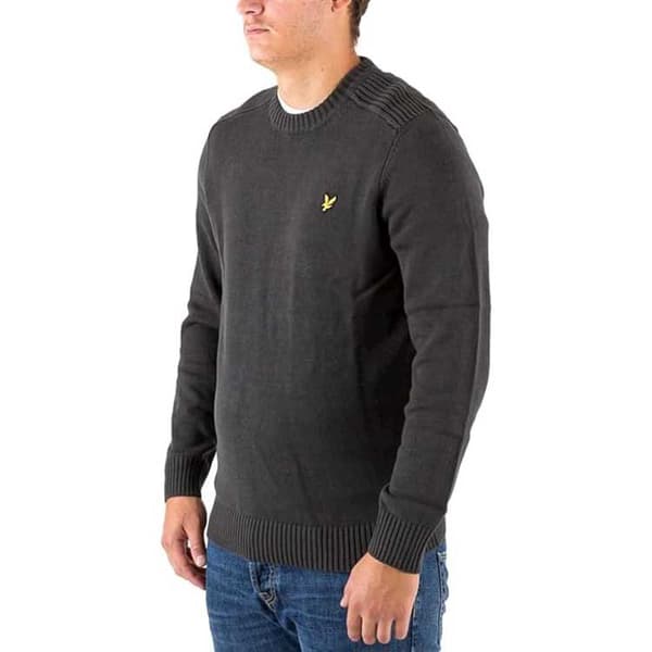 Lyle & Scott Shoulder Trøje Grå S Mand