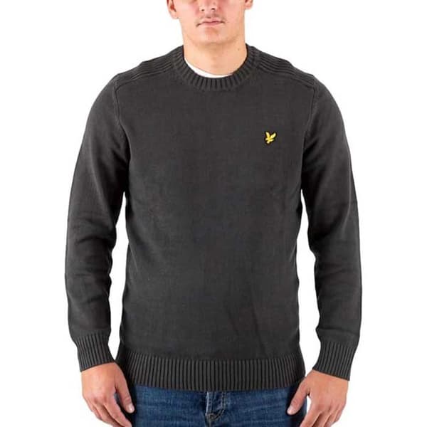 Lyle & Scott Shoulder Trøje Grå S Mand