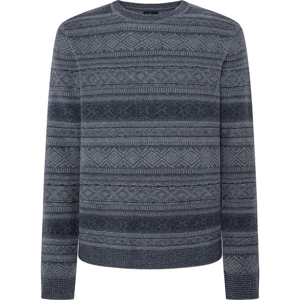 Hackett Fairisle Tröja Grå L Man