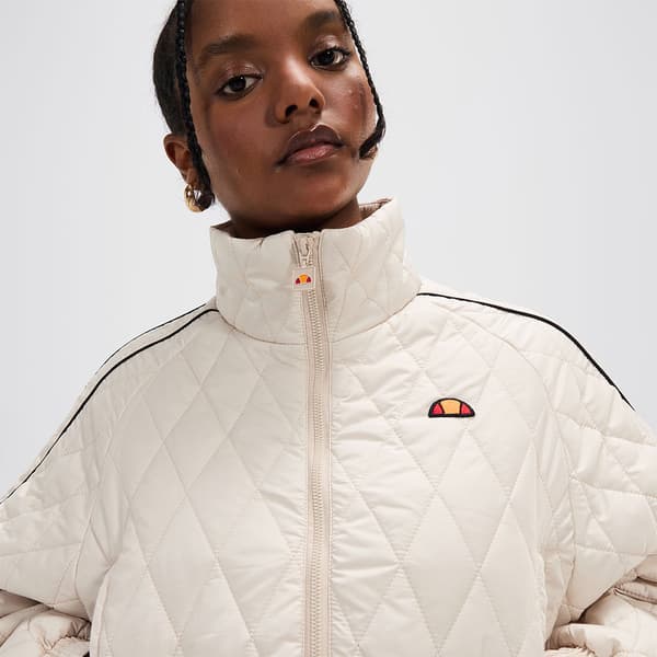 Ellesse Vailski Jakke Beige 10 Kvinde