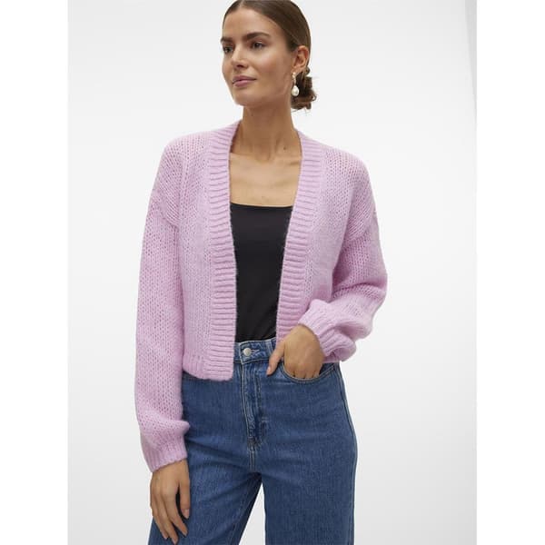 Vero Moda Butter Kardigan Rosa XS Kvinna