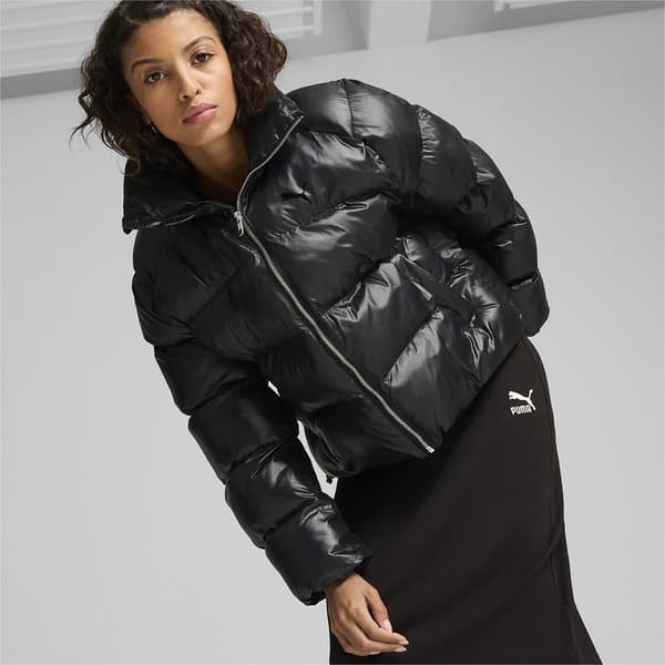 Puma Select Shiny Untuvatakki Musta M Nainen
