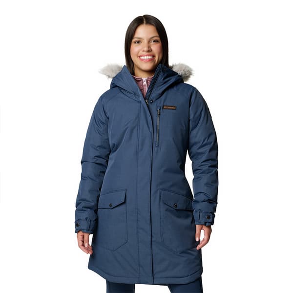 Columbia Suttle Mountain™ Long Parka Blå XS Kvinna