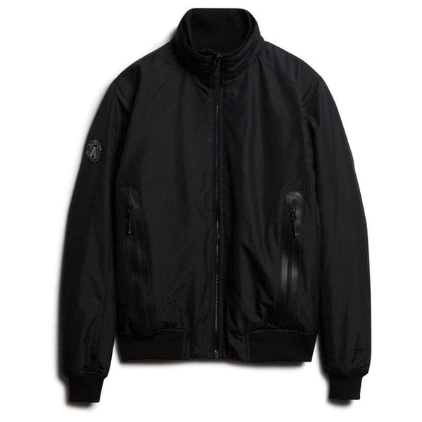 Superdry City Harrington Jacka Svart XL Man