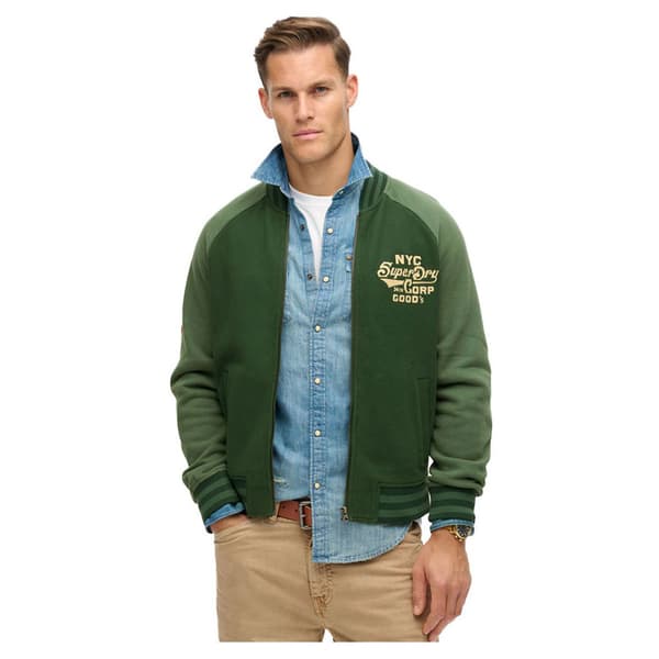 Superdry College Graphic Bomberjacka Grönt L Man