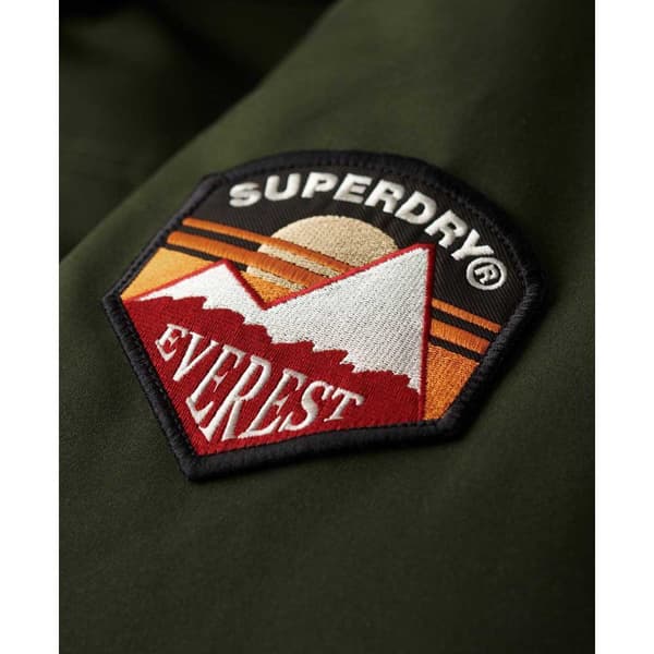 Superdry Everest Faux Fur Bomberjacka Grönt M Man