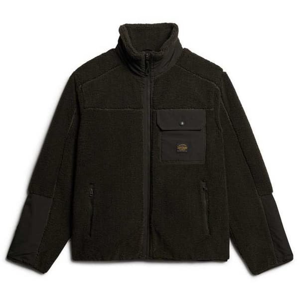 Superdry Expedition Borg Hybrid Jacka Grönt L Man