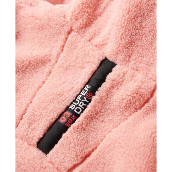 Superdry Fleece Trekker Jacka Rosa S Kvinna
