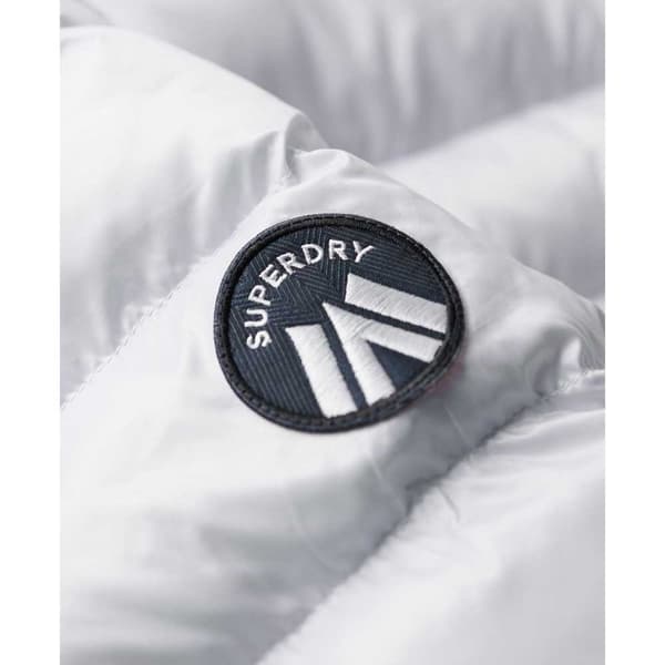 Superdry Fuji Quilt Padded Jacka Vit S Kvinna