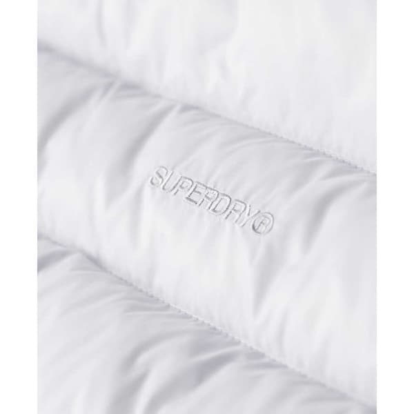 Superdry Fuji Quilt Padded Jacka Vit S Kvinna