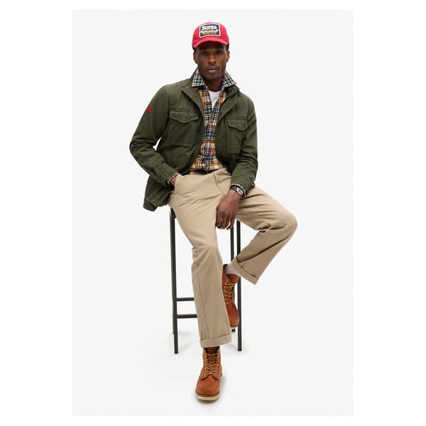 Superdry Rookie Military Jakke Grøn 2XL Mand
