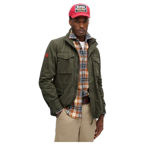 Superdry Rookie Military Jakke Grøn 2XL Mand
