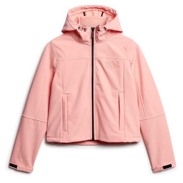 Superdry Soft Shell Trekker Jacka Rosa M Kvinna