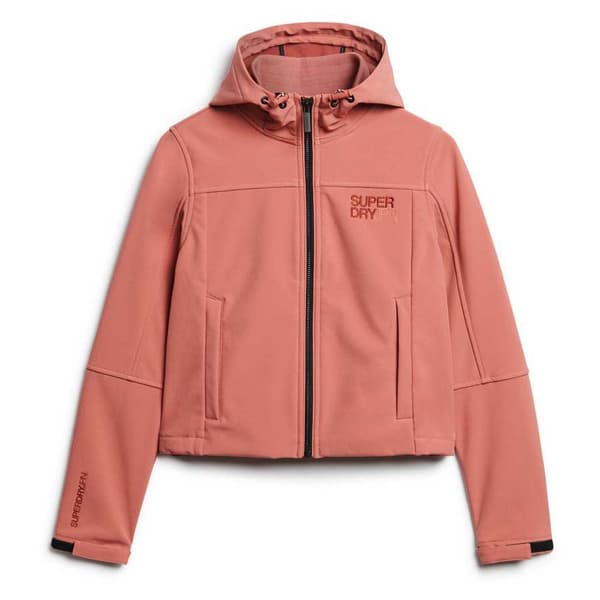 Superdry Soft Shell Trekker Jacka Rosa M Kvinna