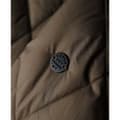 Miniatyrbillede 2 af 2: Superdry Superlong Quilt Liner Jakke Grøn S Kvinde