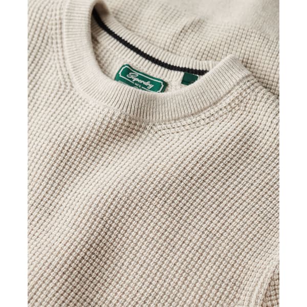 Superdry Textured Tröja Beige XL Man