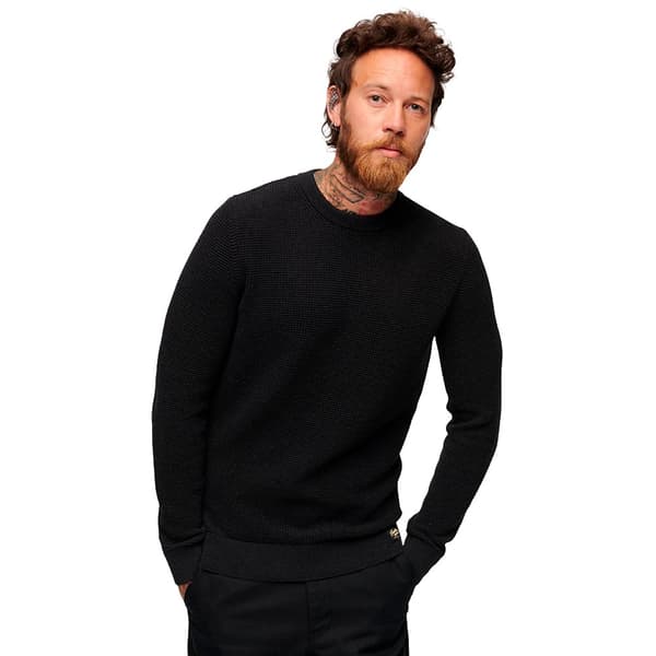 Superdry Textured Trøje Sort XL Mand