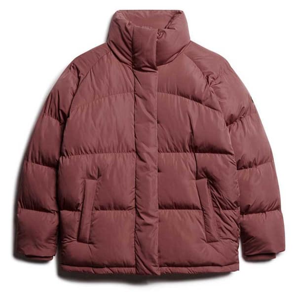 Superdry W5011798a Jacka Röd,Lila S Kvinna