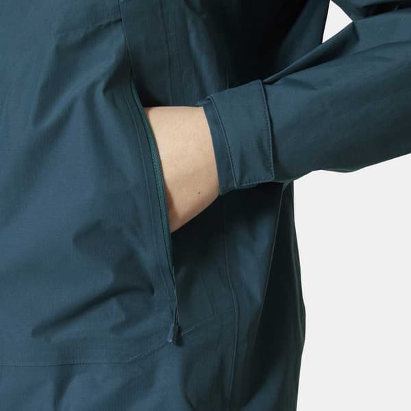 Helly Hansen Verglas Infinity 2.0 Regnjacka Grönt,Blå M Kvinna