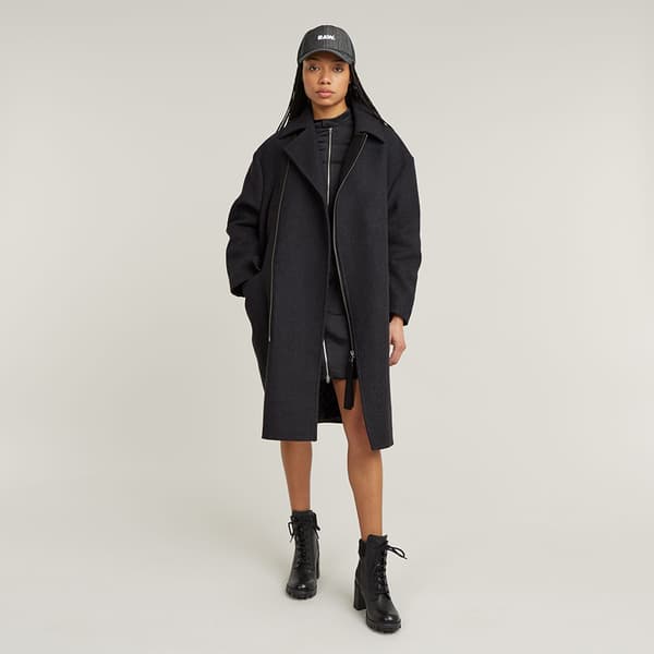 G-star Cocoon Jakke Sort L Kvinde