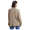 Miniatyrbillede 2 af 4: G-star D25753-d496 Striktrøje Med Høj Hals Beige XL Kvinde