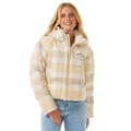 Miniatyrbild 1 av 6: Rip Curl Anti-series Surf Check Puffjacka Beige L Kvinna