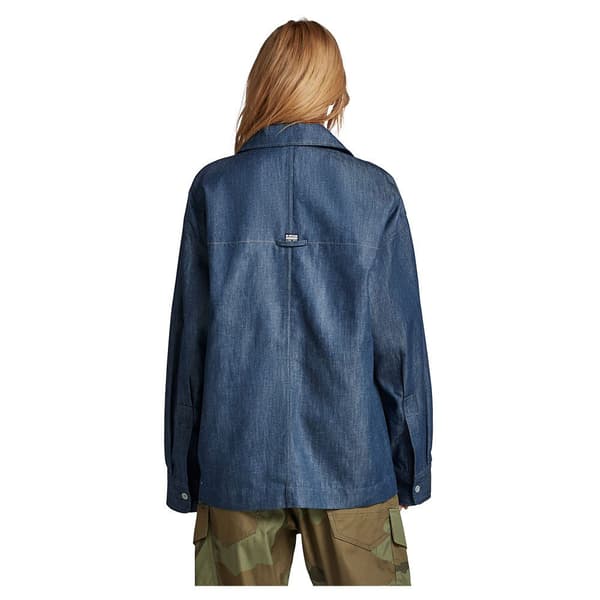 G-star Oversized Workwear Overtrøje Blå L Kvinde