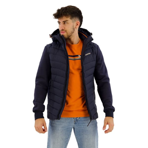 Superdry Storm Hybrid Padded Jacka Blå S Man