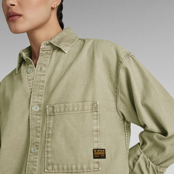 G-star D24344-d491 Relaxed Fit Overtrøje Beige 2XS Kvinde