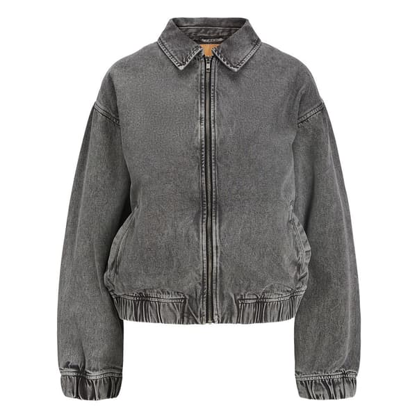 Jack & Jones Ziggy Washed Jjxx Bomberjakke Grå M Kvinde