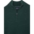 Miniatyrbillede 3 af 3: Hackett Lambswool Halv Lynlås Sweater Grøn 2XL Mand