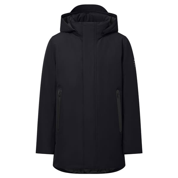 Ecoalf Parko Jakke Sort 2XL Mand
