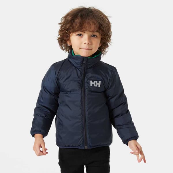 Helly Hansen Dalen Reversible Jacka Grönt 7 Years Pojke