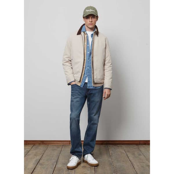 Pepe Jeans Tarrington Jacka Beige L Man